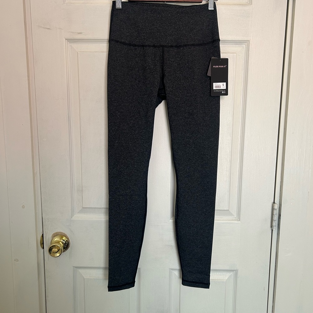 Charcoal High-Waisted Leggings